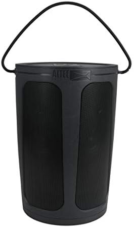 Altec Lansing SoundBucket XL - רמקול Bluetooth אטום למים עם נורות LED הניתנות להתאמה אישית, טעינה