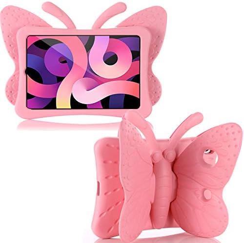IPAD AIR חדש 4 10.9 מארז 2020 / iPad Pro 11 2020 מקרה לילדים, 3D Cartoon Butterfly Non-Toxic EVA הוכחת משקל קל