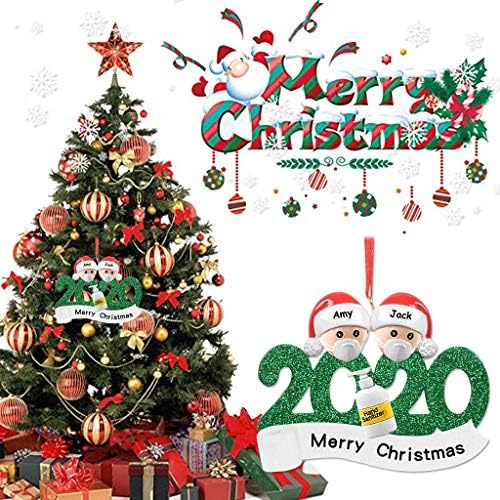 2020 הקישוטים לחג המולד של הסגר, משפחת קישוטים לחג חג המולד עם עט 2 מל עם עט 2 מל עם עט 2 מל עם עט 2