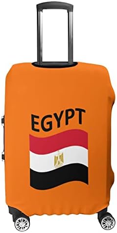דגל של מצרים נסיעות לשמירת כיסוי מזוודת מגן רחיץ מטען מכסה עם רוכסן