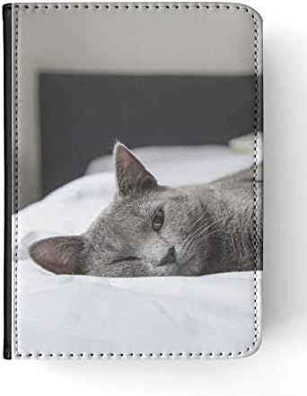 חתלת חתול מקסימה חתולה 91 כיסוי טאבלט פליפ עבור Apple iPad Mini