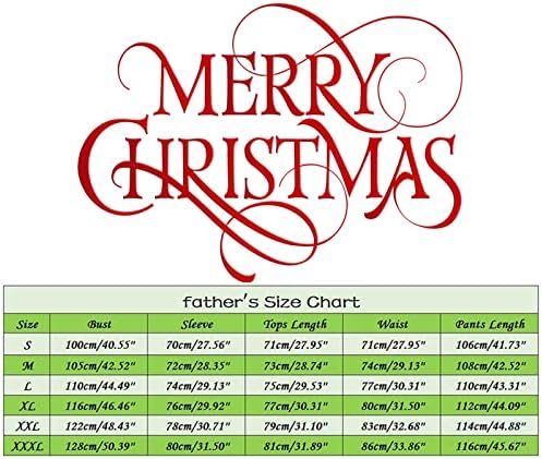 פיג'מות תואמות משפחתיות לשנת 2022 חג המולד, חג המולד שרוול ארוך סנטה קלאוס טי טי מכנט נוחית תלבושות PJS משפחתיות