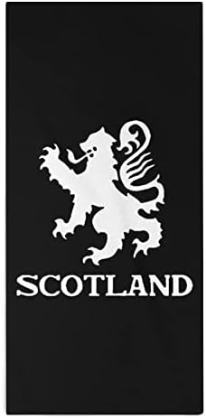 אריה משתולל סקוטלנד מיקרופייבר מיקרופייבר מגבות סופג