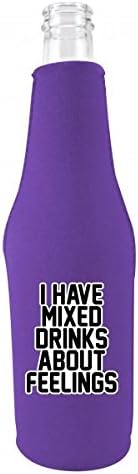 יש לי שתייה מעורבת על רגשות בקבוק בירה Coolie Purple