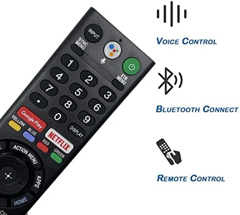 RMF-TX310U החלפת קול שלט מרחוק לסוני Bravia TV טלוויזיה חכמה XBR-43X800G XBR-49X800G XBR-49X900F
