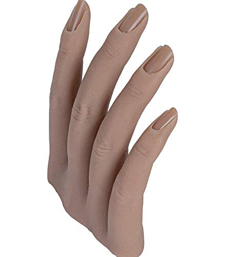 תרגול אצבעות ציפורניים מזויפות דגם אצבעות לשימוש חוזר איפור ציפורניים כלי תרגול