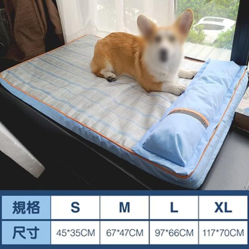 WXBDD מיטת כלב קיץ כלב בית כלב כרית כיכר מלונה לכלבים גדולים מיטות בית חתולים מיטות מחצלת מיטות מיטות