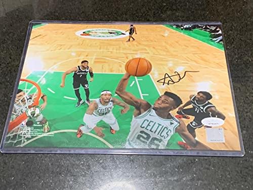 Aaron Nesmith חתום חתימה 8x10 Photo Boston Celtics JSA COA - תמונות NBA עם חתימה