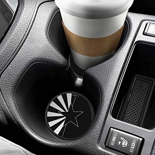 אריזונה דגל רכב תחתיות עם חריץ אצבע לשתות קפה ספל מחצלות חמוד כוס מחזיקי אוטומטי דקור אביזרי 6 יחידות