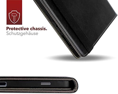 Samsung Galaxy Tab S7 פלוס מארז עם מחזיק עט-כיסוי טבליות מגן עם עמדת זווית רב-זוויתית מאובטחת