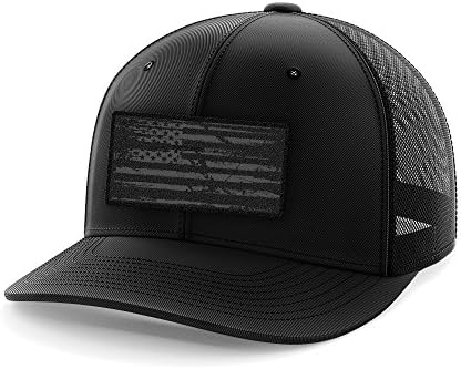 כובע פלקספיט פטריוטי של דגל אמריקאי לגברים או לנשים
