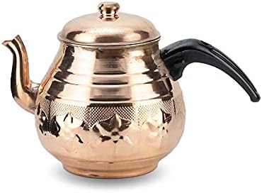Morya Copper Turkish Soits Teapot Set tead Set Keape Harker יותר קפה קומקום קומקום וינטג