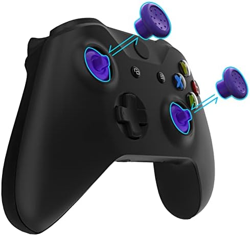 אגודל אגודל סגול קיצוני להחלפה הניתן להחלפה אצבע אצבע אצבע + כפתורי החלפה עבור בקר Xbox S/X בקר בקר
