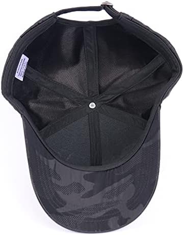 Zylioo xxl גדול מדי גודל הסוואה כובע בייסבול, כובע קאם צבאי לראשים גדולים 22 -25.5, כובע טקטי מובנה מתכוונן