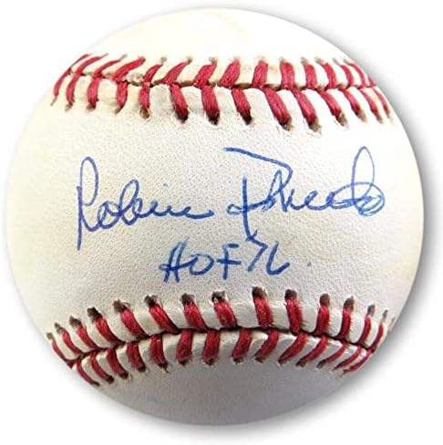 רובין רוברטס חתם על חתימה NL בייסבול פיליס HOF 76 כתוב JSA AI97769 - כדורי בייסבול עם חתימה