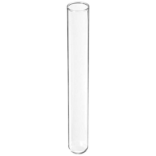 קימבל 73500-650, 6 על 50 מ מ, 1 מ מ, בורוסיליקט זכוכית לא מסומן תרבות חד פעמית צינורות