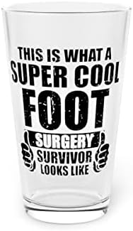 בירה זכוכית ליטר 16 עוז מצחיק פצוע נפגע ניתוח ריפוי ניתוח משחק מילים הומוריסטי רגל שבר אמרות סרקזם