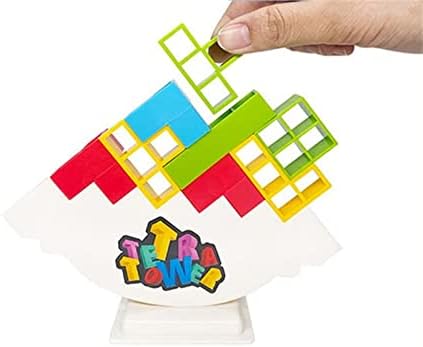 מגדל בטולין טטרה צעצועים לערימת צעצועים, משחק איזון, אבני בניין בגיל הרך, משחקי לוח לילדים ומבוגרים,