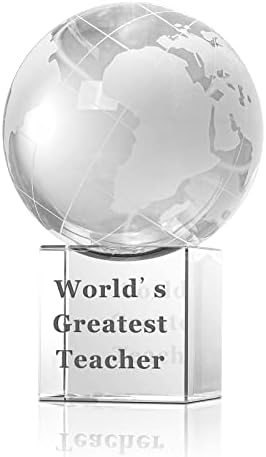 לונגווין הגדול ביותר בעולם מורה 2.76 קריסטל גלוב פרסים - ייחודי מורה הערכה מתנות סיום / יום