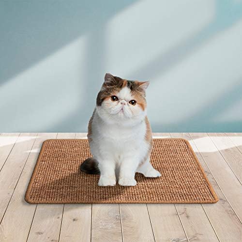 חתול מגרד מחצלת, טבעי סיסל מחצלת, חתול שריטה ריהוט מגן, אופקי חתול רצפת משטח גירוד שטיח, להגן על שטיחים וספות