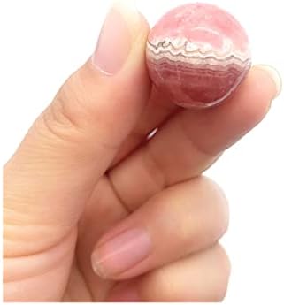 Laaalid xn216 1pc טבעי רודוכרוזיט כדור כדור אנרגיה מרוטטת רייקי ריפוי אבני קישוט בית אבנים טבעיות