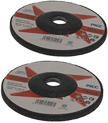 אקס-דריי 100 ממקס6 ממ גלגל חיתוך שחיקה דיסק חתוך שחור 2 יחידות (דיסקו דה קורטה דה פולידו דה 100 ממ