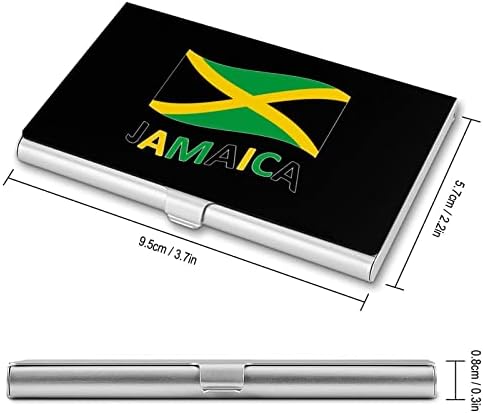 ארנק מחזיק כרטיס ביקור דגל ג ' מייקה לגברים & מגבר; נשים כיס מתכת דק שם כרטיס מקרה 3. 7איקס 2.2איקס