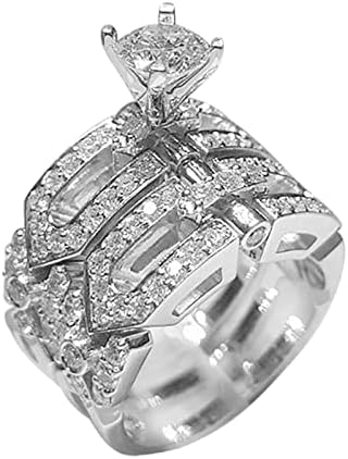 ללבוש יצירתי אופנה ולנטיין של רוז טבעת נשים של טבעת חדש יהלומי להיות-קל יהלומי טבעת מוערם טבעת יכול עלה