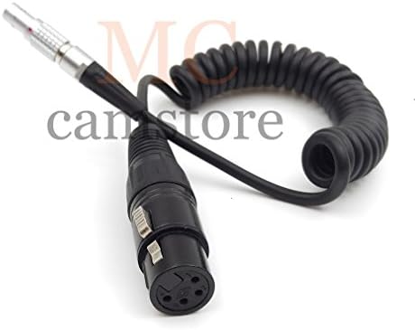 McCamstore 2pin עד 4 pin נקבה עבור Sony F55 Power Cable 32