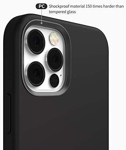 Sinjimoru 4 שכבות סיליקון iPhone 13 מארז למגספה, מקרי כיסוי טלפון מגן מגנטי כאביזרי אייפון לסדרות אייפון