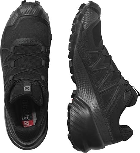 סלומון נשים סלומון לנשים SpeedCross 5 נעליים לנשים ריצות שבילים, שחור/שחור/פנטום, 8 ארהב