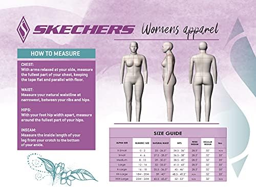 Skechers's Women's Go ללכת מכנסי יבול מותניים גבוהים