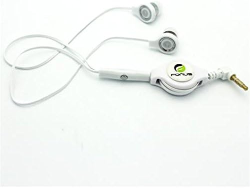 אוזניות אוזניות נשלפות 3.5 ממ w מיקרופון אוזניות ללא ידיים תואמות לחסרי מוטו מוטו G Power - Moto G