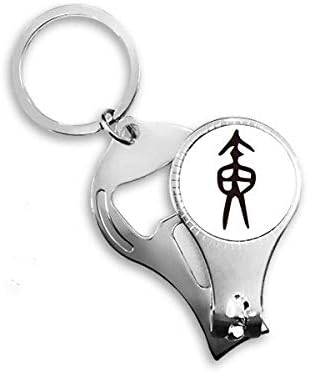 כתובת עצם דמות שם משפחה סיני דמות הוינג ניפר ניפר טבעת מפתח שרשרת פותחן בקבוק פותחן