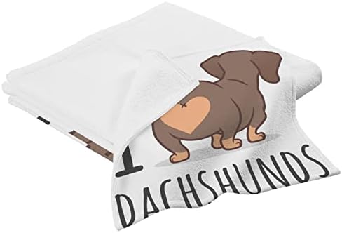 מגבת רחצה למגבת רחצה של כלב דששונד מגבות כותנה מגבות למגבות רחצה דקורטיביות 1 מגבת רחצה 1 מכסה רחצה סופגת
