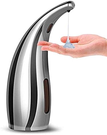 Cnnrug מתקן סבון מראה יצירתי 300 מל מתקן סבון חיישן אוטומטי, מכונת חומר ניקוי ידיים חכמה IPX6,