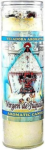 12 חתיכות נרות קוקטייל ארומטי Vela Virgen de Juquila Blanco