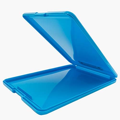 2 חתיכות פלסטיק אחסון לוח, כחול,