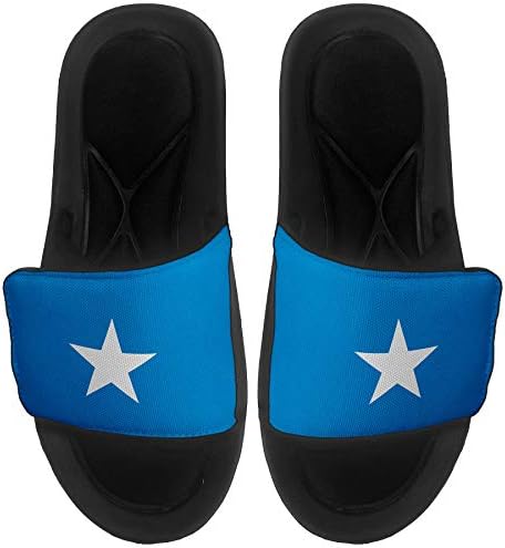 ExpressItbest מרופד סנדלים/שקופיות לגברים, נשים ונוער - דגל סומליה - דגל סומליה