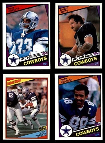 1984 Topps Dallas Cowboys צוות סט דאלאס קאובויס NM/MT Cowboys