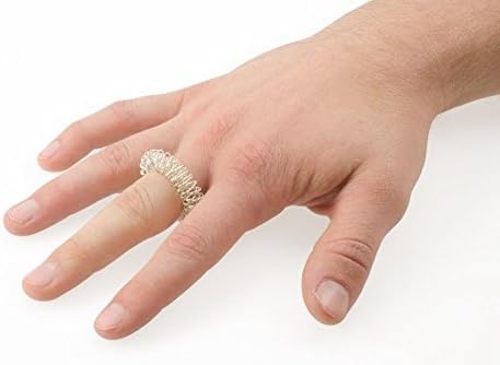 ACS/ACM ACUPRESSURE SUJOK טיפול כאב טיפול באצבעות טבעות זרימת זרימת אצבעות סט של 10 טבעות יתרונות