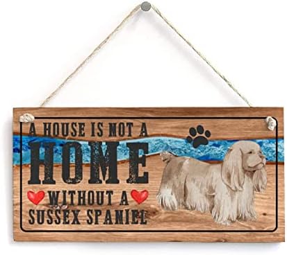 חובבי כלבים ציטוט שלט וולשי טרייר בית אינו בית בלי כלב מצחיק עץ מצחיק שלט כלב שלט כלב פלאק כפרי בית