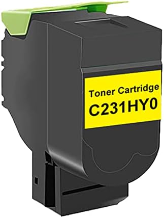 Abtocar Tonersave טונר צהוב מיוצר מחדש ללקסמרק C2325 C2425 C2535 MC2325 MC2425 MC2535 MC2640,