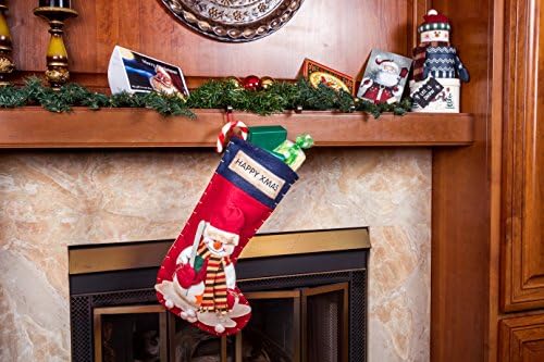 בית אימפריאלי ביתי לחג המולד, תפאורה לחג חמוד, מחזיק צעצועים של סנטה, סנטה, איילים ואנשי שלג גרביים, קישוטים