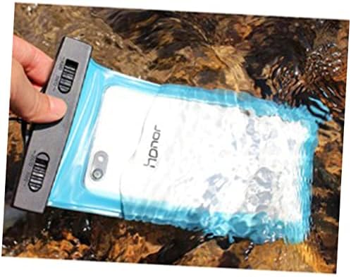 ברור תיק צלילה טלפון מקרה טלפון כחול מתחת למים טלפון מקרה יבש תיק טלפון סלולרי נייד טלפון תיק מים
