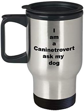 CanineTretert שאל את הכלב שלי חידוש מצחיק ספל ספל כלבי כלבים כלבים