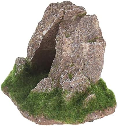 אבן שרף של קמרס למיכל דגים אקווריום חממה פו מערה מערה מקשרים לעצירה של זוחלים צמח צמח