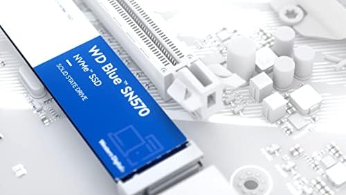 Western Digital 250GB WD Blue SN570 NVME כונן מצב מוצק פנימי SSD - GEN3 X4 PCIE 8GB/S, M.2 2280, עד 3,300 MB/S