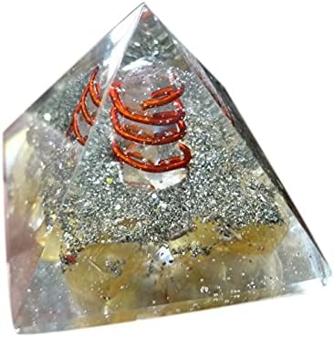 Sharvgun Aventurine Crystal Pyramid ריפוי אבן טבעית פנג שואי קישוט משרד ביתי, מחולל אנרגיה יוגה יוגה