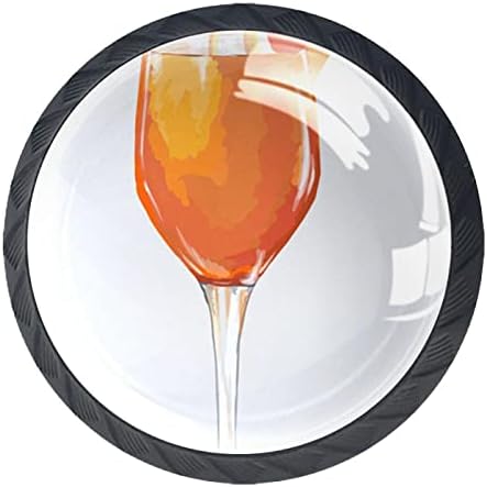 מגירת ידיות זכוכית גבוהה של מיץ תפוזים קרוואנים משרד בית מטבח ארון ארונות מלביש חומרה מגירות זכוכית ארונות